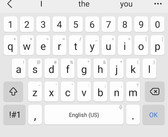 Как поменять клавиатуру на Самсунг
